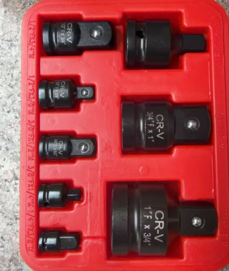 Set Adaptoare, 8 Piese — Accesorii & Seturi German Meister